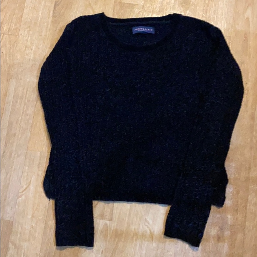 Black Soft Sweater Aeropostale